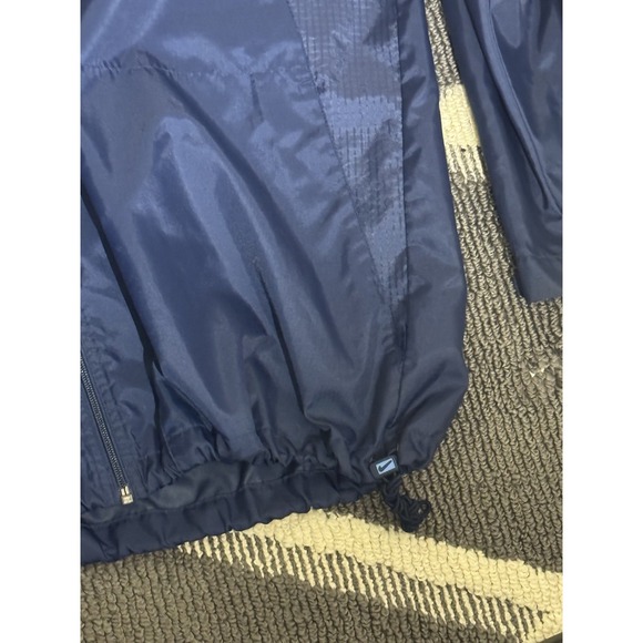 Vintage 90s -00s Nike Jacket Mens XL Blue Full Zip Windbreaker Jacket Y2K - Picture 5 of 9